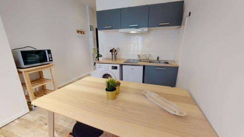Apartment in Grande Rue de la Guillotière, Lyon for 23 m²