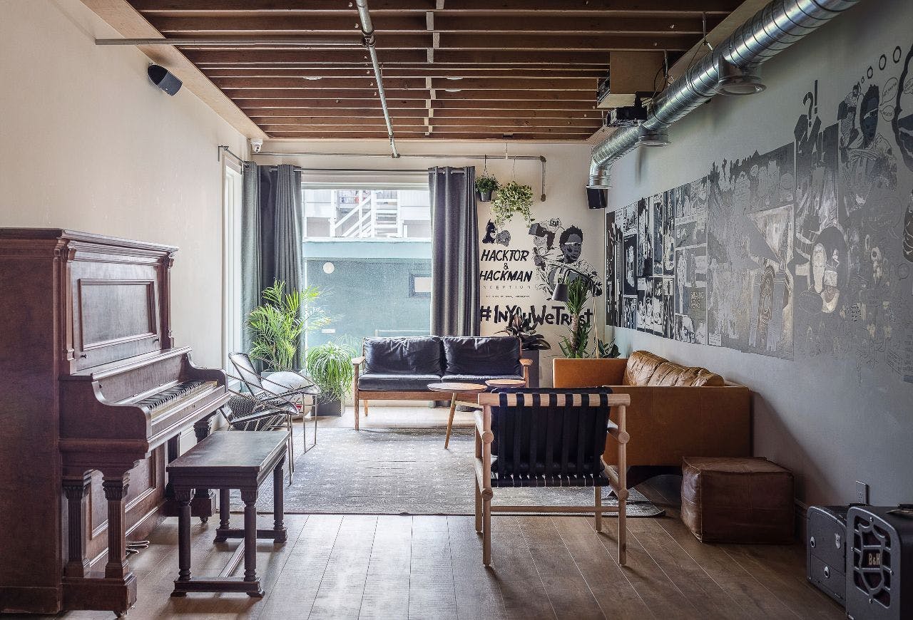 Modern house near Lombard Street