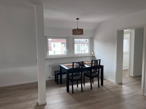 Newly renovated top floor apartment in Stuttgart Vaihingen