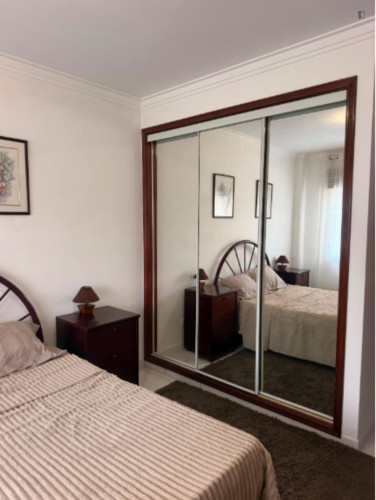 Comfy Double Bedroom close to Tarquínio-Paraíso Beach