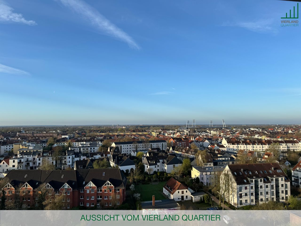 Beautiful apartment with a view over Bremen
