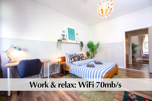 Cosy & quiet apartment w/great transport links
