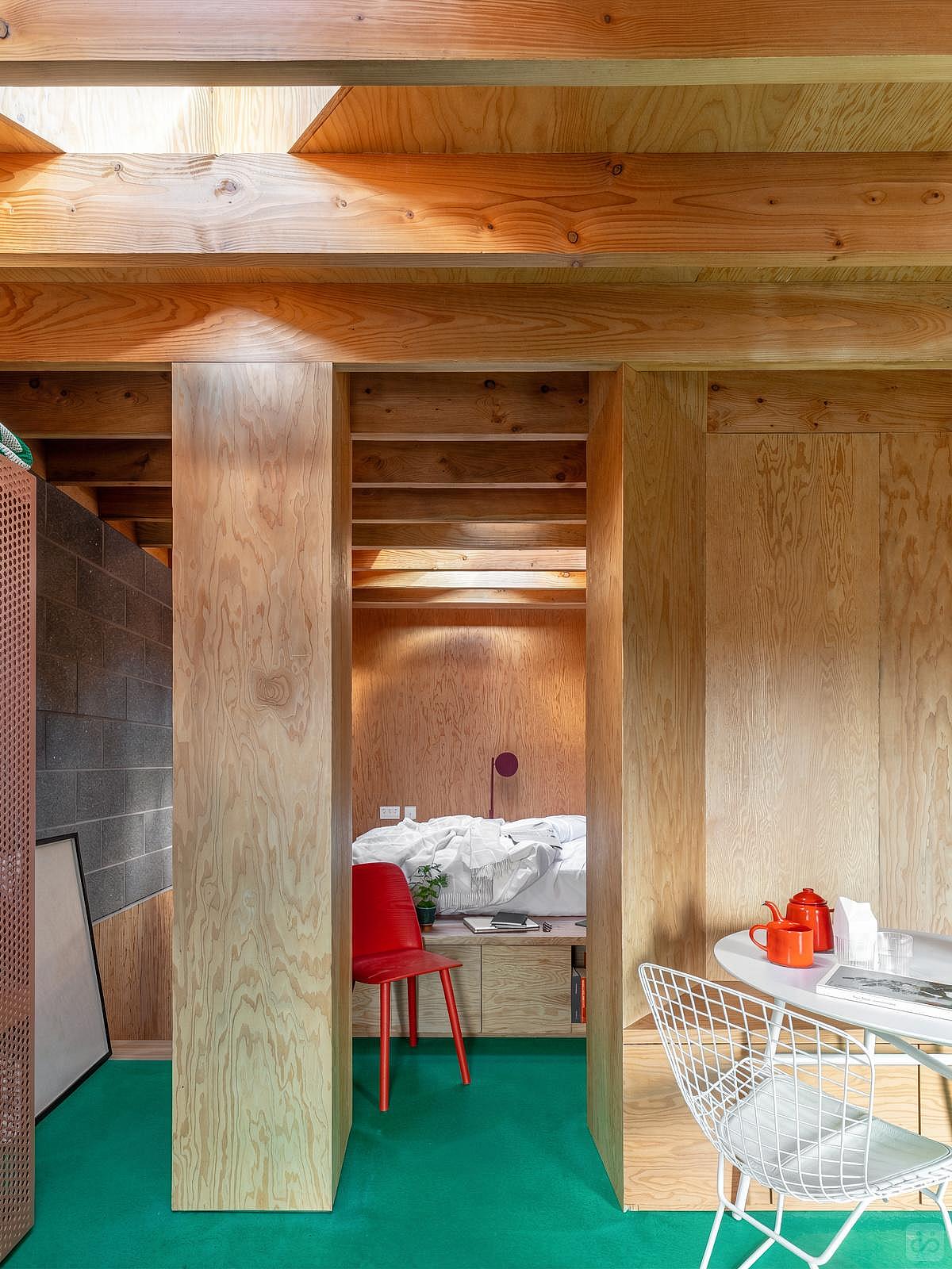 CIty Studio - Roof Level  -  Unique Modern Studio w/ Coworking + Terrace  - Gallery -  39