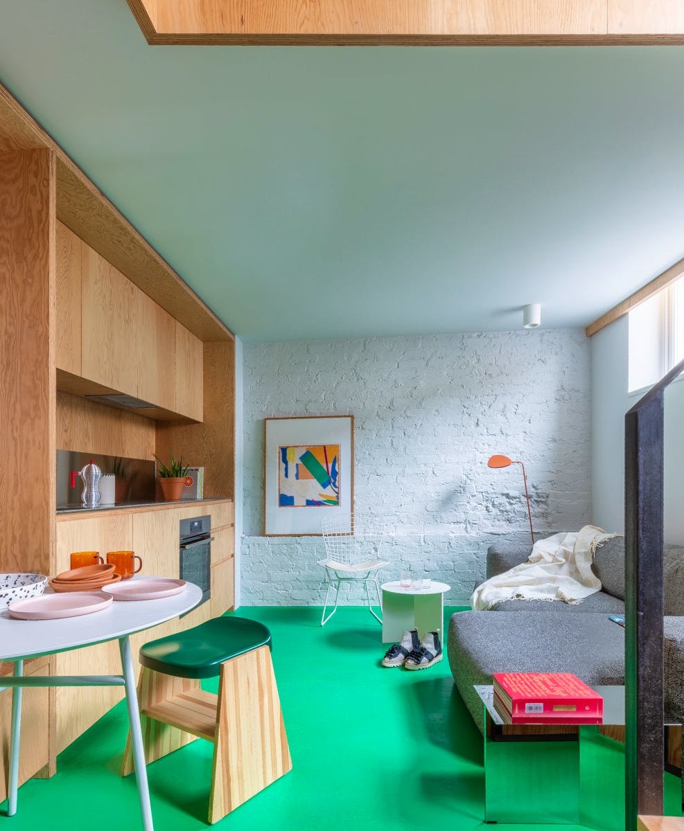  Duplex Apartment  -  Unique Modern Studio w/ Coworking + Terrace  - Gallery -  14