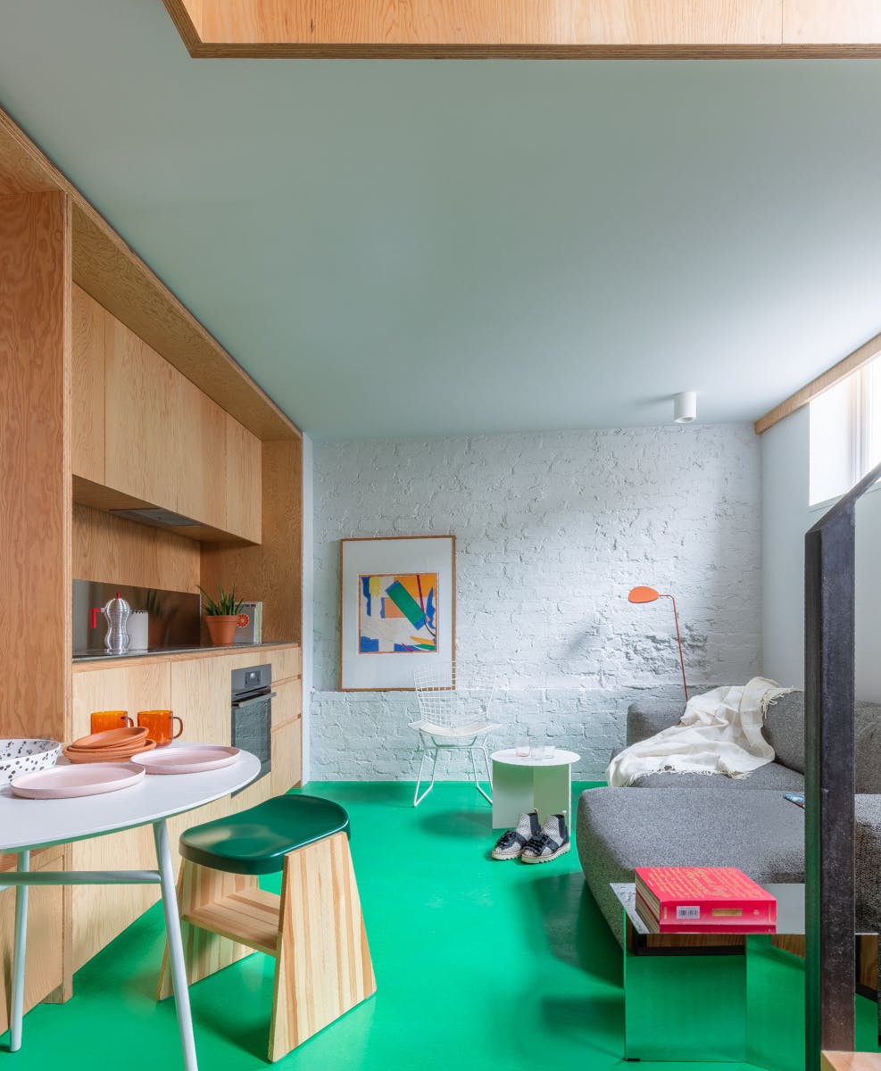  Duplex Apartment  -  Unique Modern Studio w/ Coworking + Terrace  - Gallery -  8