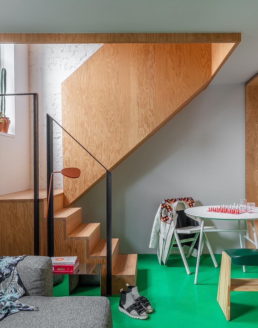  Duplex Apartment  -  Unique Modern Studio w/ Coworking + Terrace  - Gallery -  21