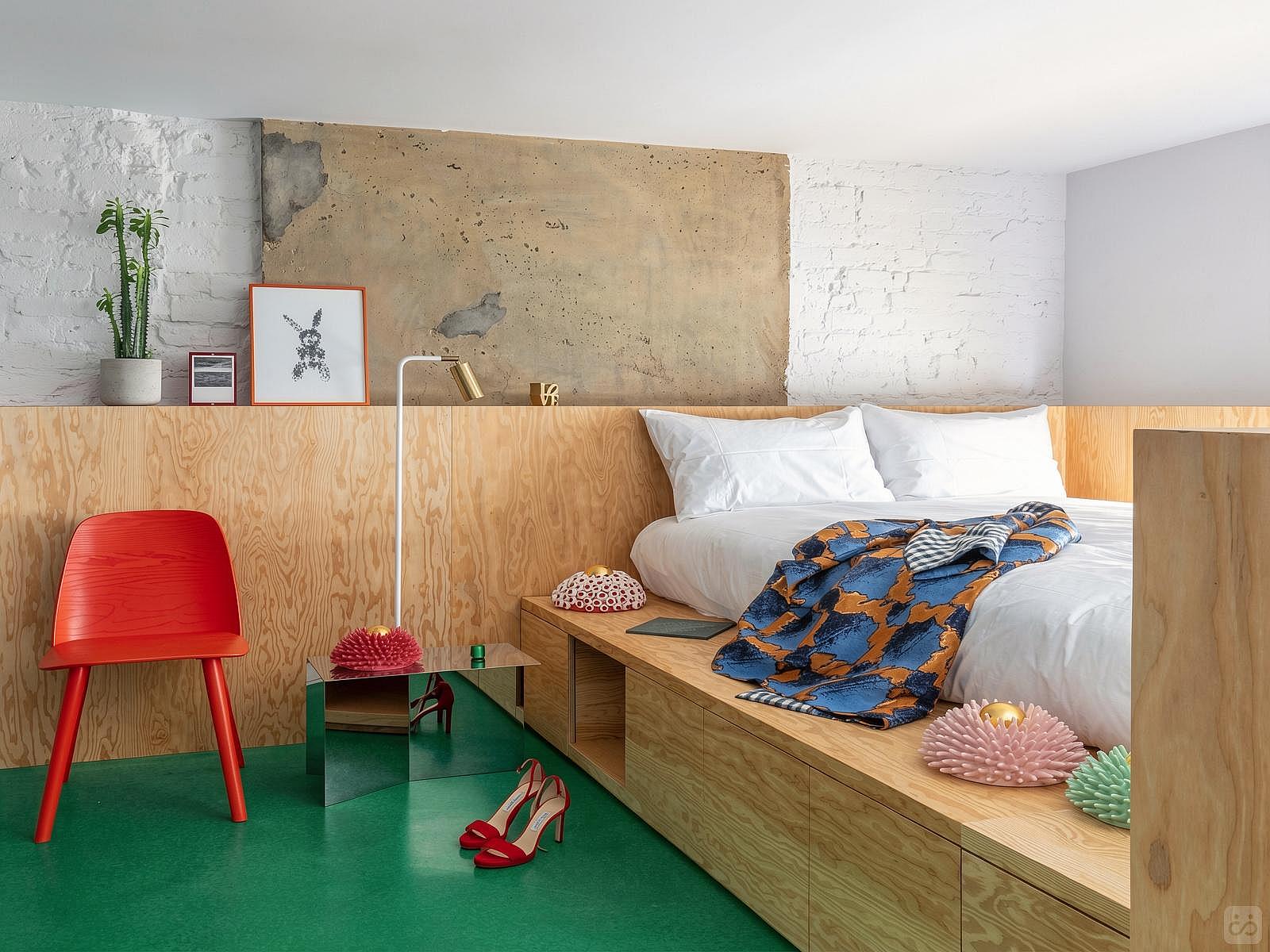  Duplex Apartment  -  Unique Modern Studio w/ Coworking + Terrace  - Gallery -  25