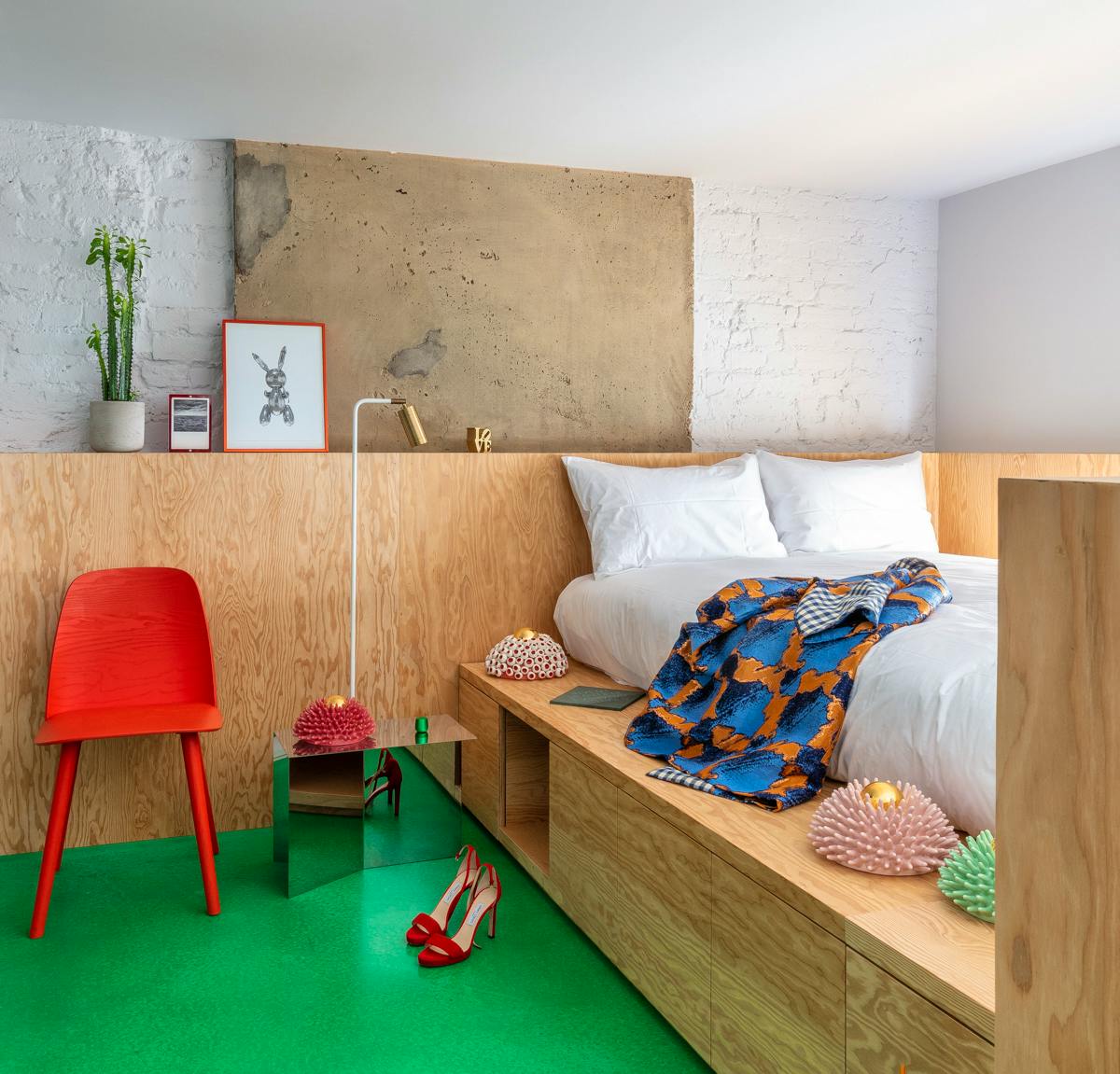  Duplex Apartment  -  Unique Modern Studio w/ Coworking + Terrace  - Gallery -  13