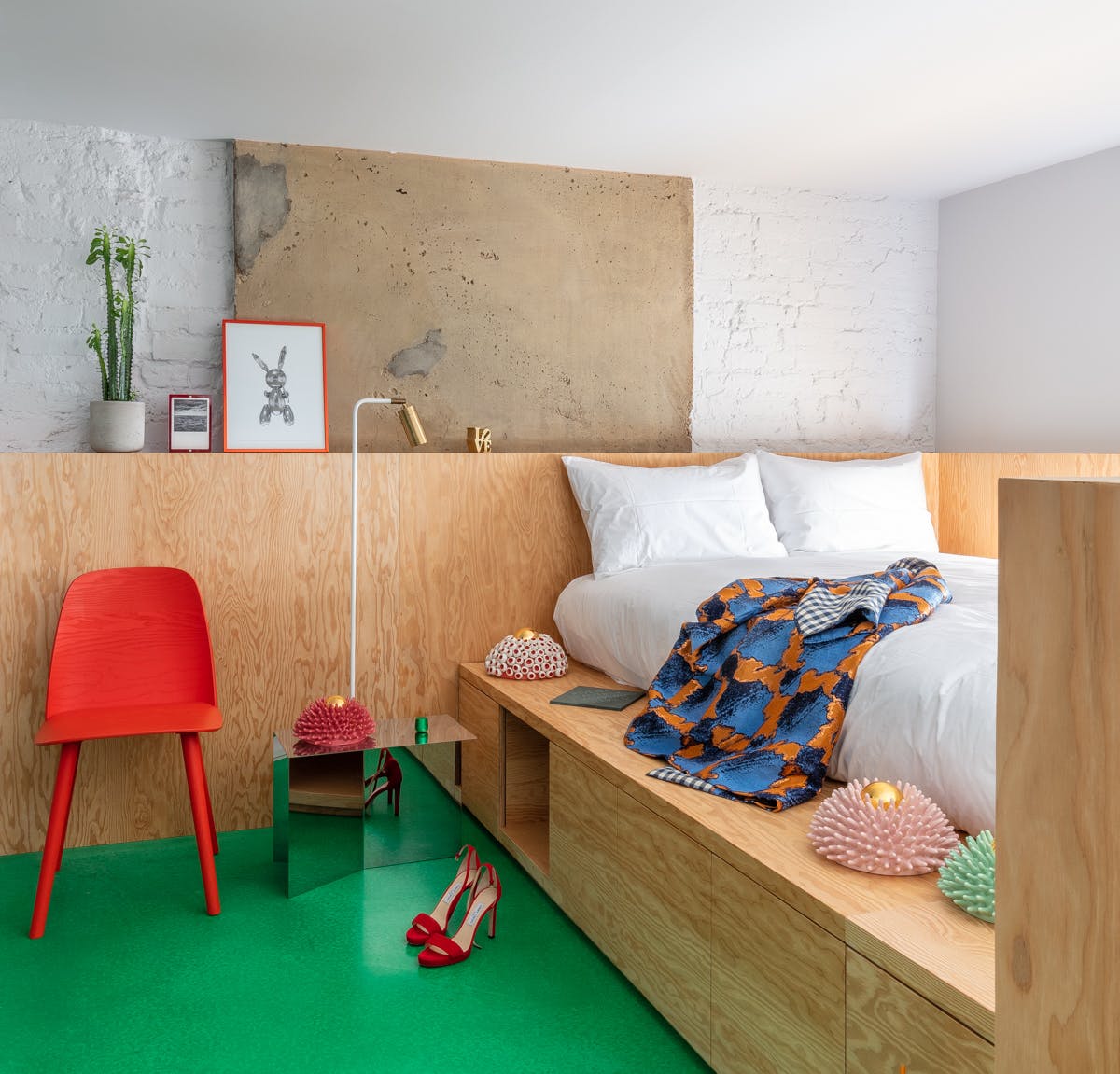  Duplex Apartment  -  Unique Modern Studio w/ Coworking + Terrace  - Gallery -  7