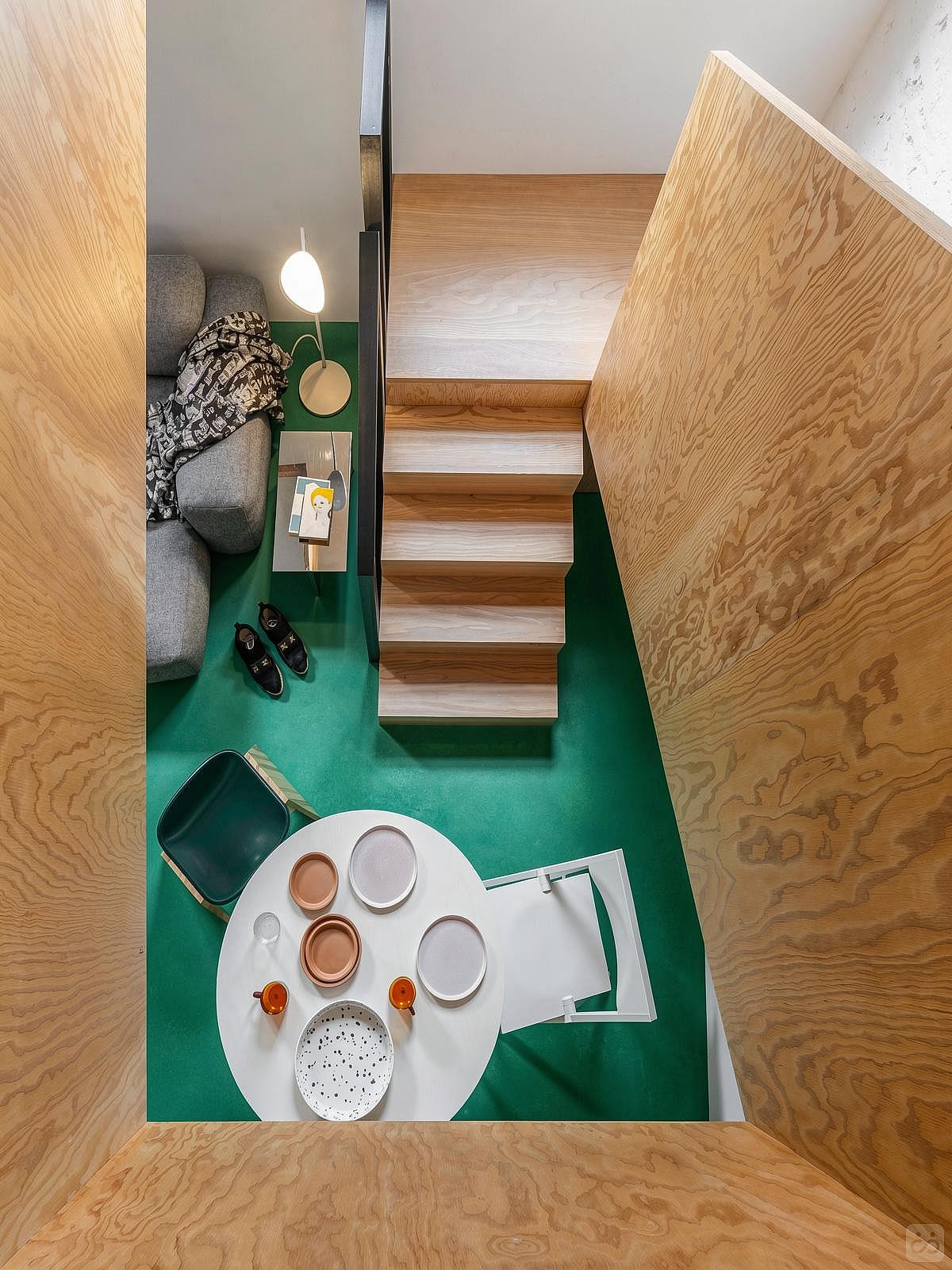  Duplex Apartment  -  Unique Modern Studio w/ Coworking + Terrace  - Gallery -  28