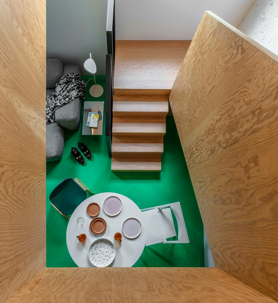  Duplex Apartment  -  Unique Modern Studio w/ Coworking + Terrace  - Gallery -  16