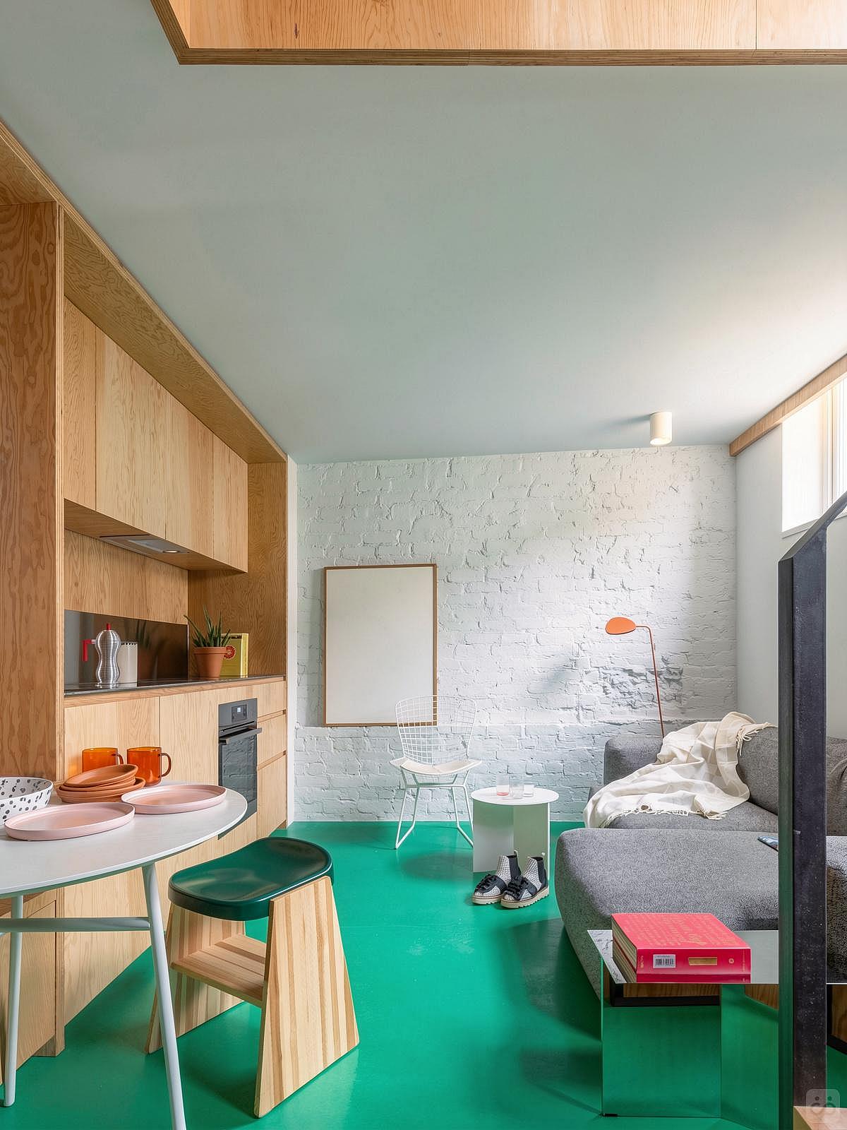  Duplex Apartment  -  Unique Modern Studio w/ Coworking + Terrace  - Gallery -  26
