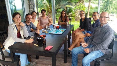 Near The Beach | Rustic Styled Villa w/ Coworking, Overlooking The Sea