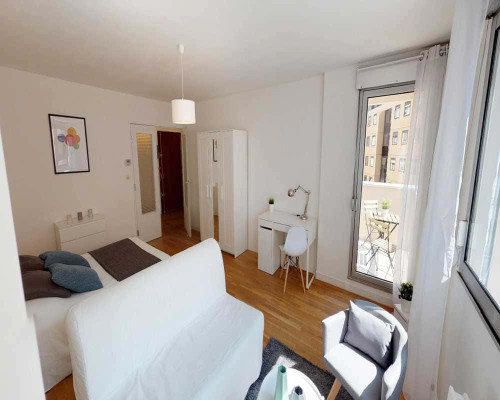 Chambre dans le rue Juliette Récamier