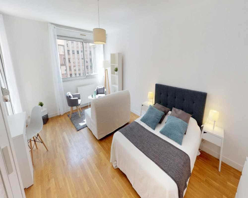 Chambre dans le rue Juliette Récamier