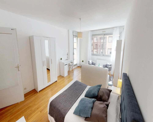 Chambre dans le rue Juliette Récamier