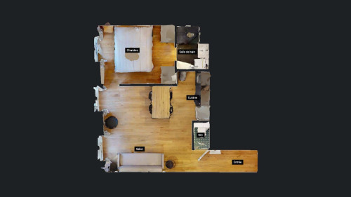 Apartment in Rue Tupin, Lyon for 32 m² with 1 bedroom - Gallery - 6