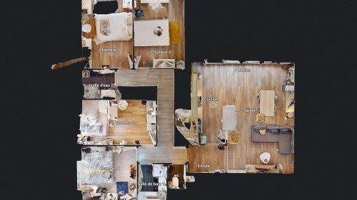 Room in Rue de Saint-Brieuc, Brest for 93 m² with 4 bedrooms - Gallery - 2