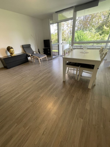 Düsseltal: Beautiful 1.5 room apartment with terrace with view of the residential complex park Ready-to-live beautiful suite in Düsseldorf