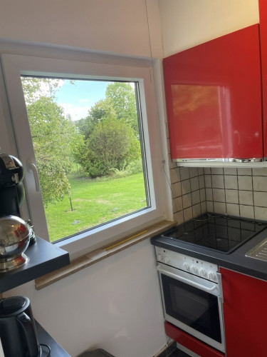 Düsseltal: Beautiful 1.5 room apartment with terrace with view of the residential complex park Ready-to-live beautiful suite in Düsseldorf - Gallery - 9