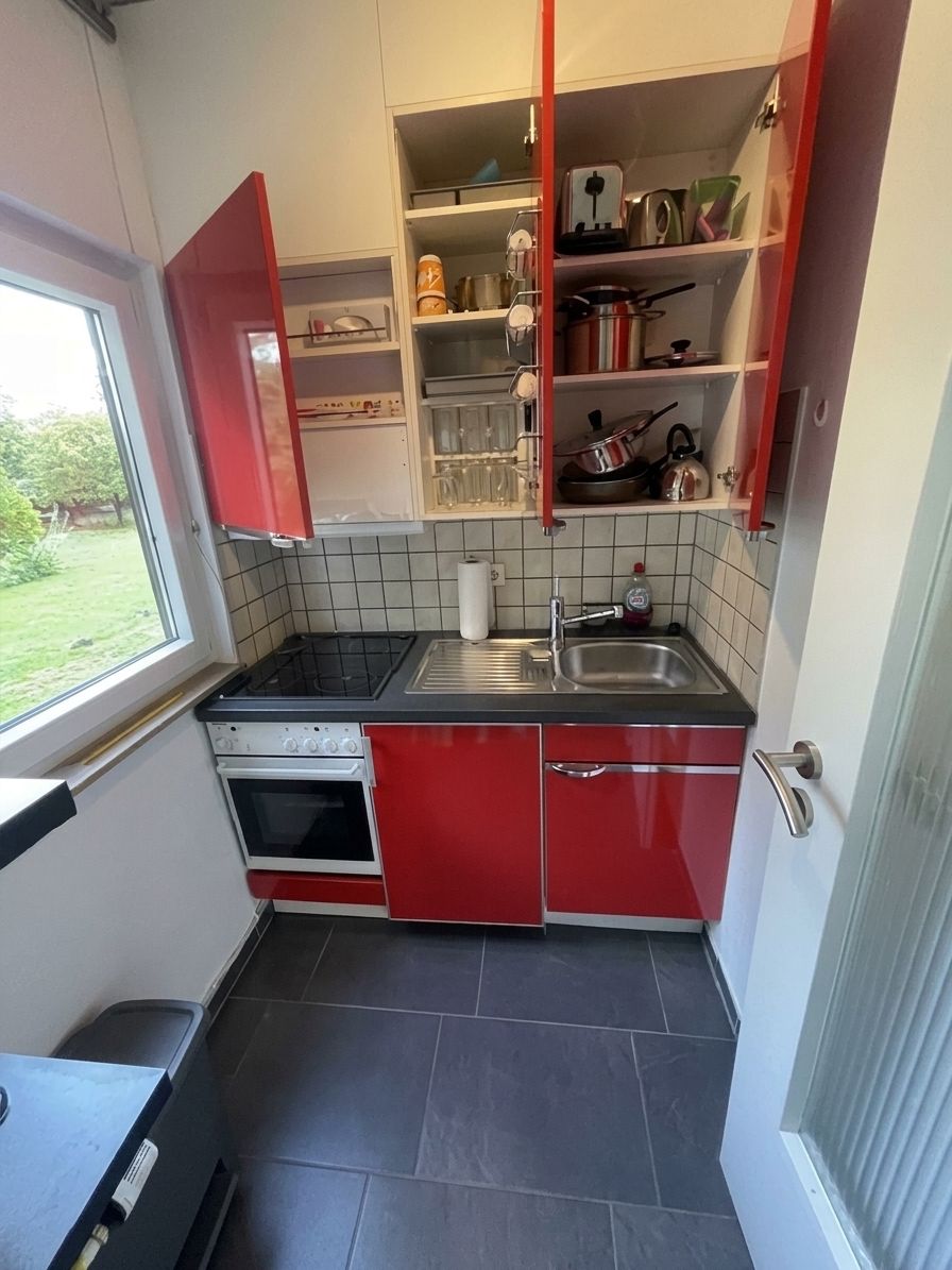 Düsseltal: Beautiful 1.5 Room Apartment With Terrace With View Of The Residential Complex Park Ready - 6