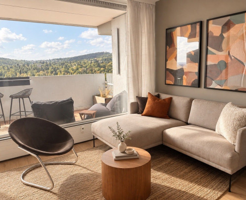 Furnished Studio Apartment in Kronberg | 40 sqm | Taunus View | Pool & Sauna