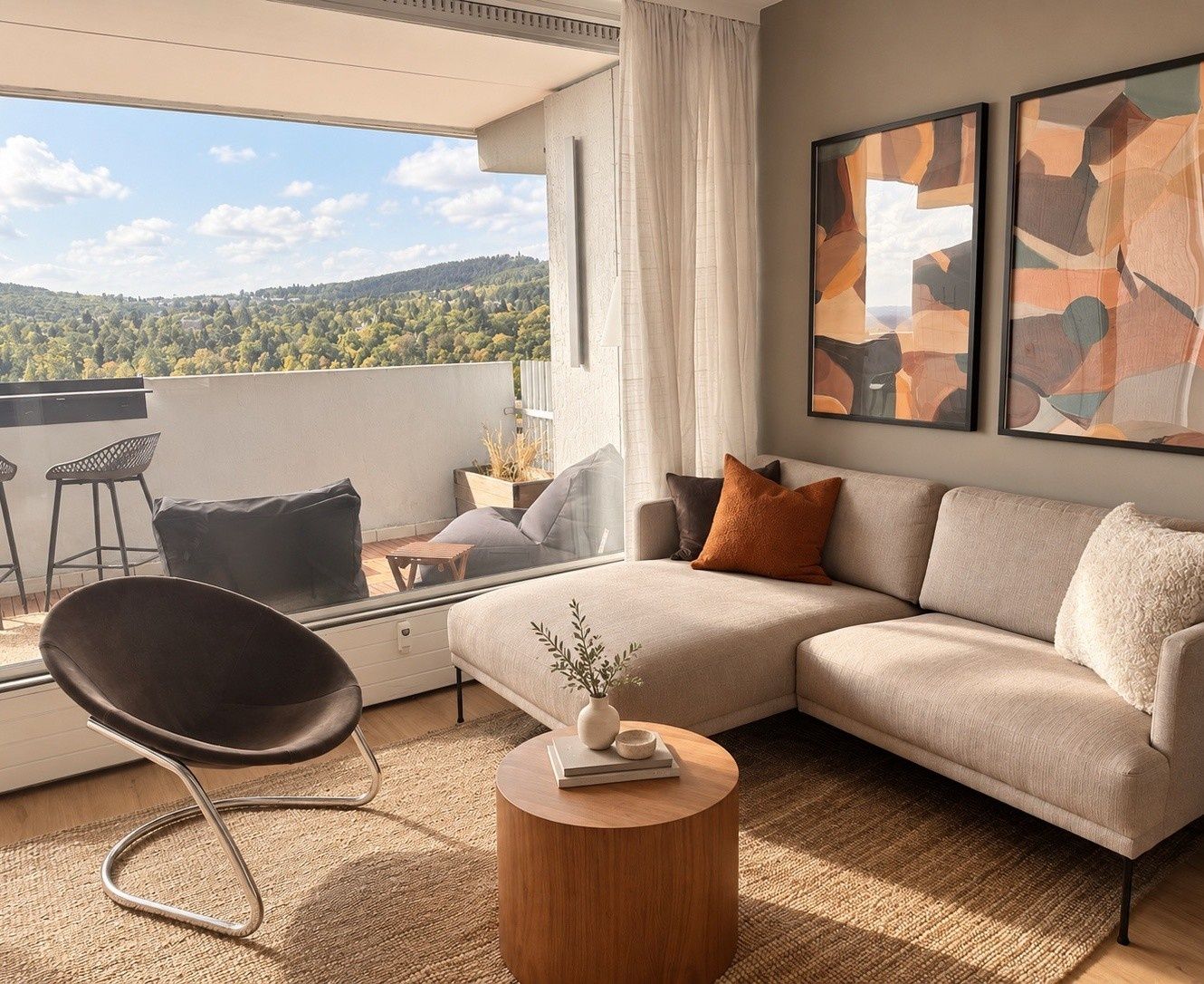 Furnished Studio Apartment In Kronberg | 40 Sqm | Taunus View | Pool & Sauna - 10