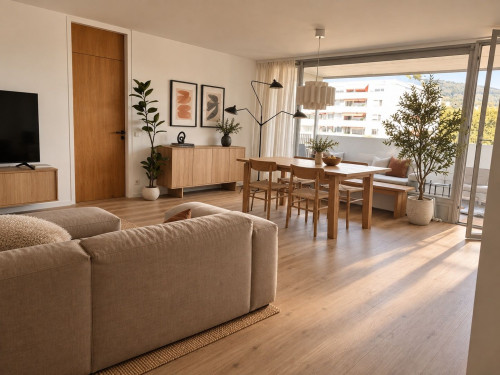Above the treetops of Kronberg | 86 m² furnished | Pool, Sauna & Taunus view