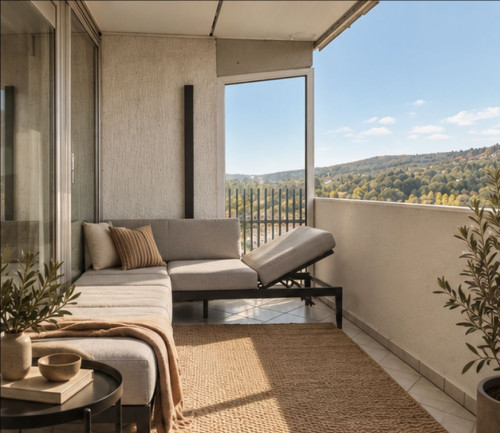Above the treetops of Kronberg | 86 m² furnished | Pool, Sauna & Taunus view - Gallery - 7