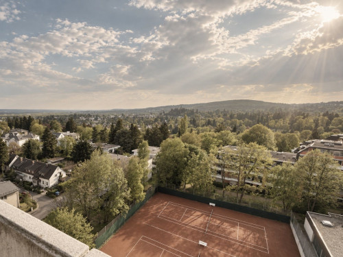 Above the treetops of Kronberg | 86 m² furnished | Pool, Sauna & Taunus view - Gallery - 5
