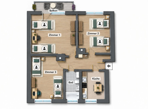 Apartment in Dresden - Gallery - 5