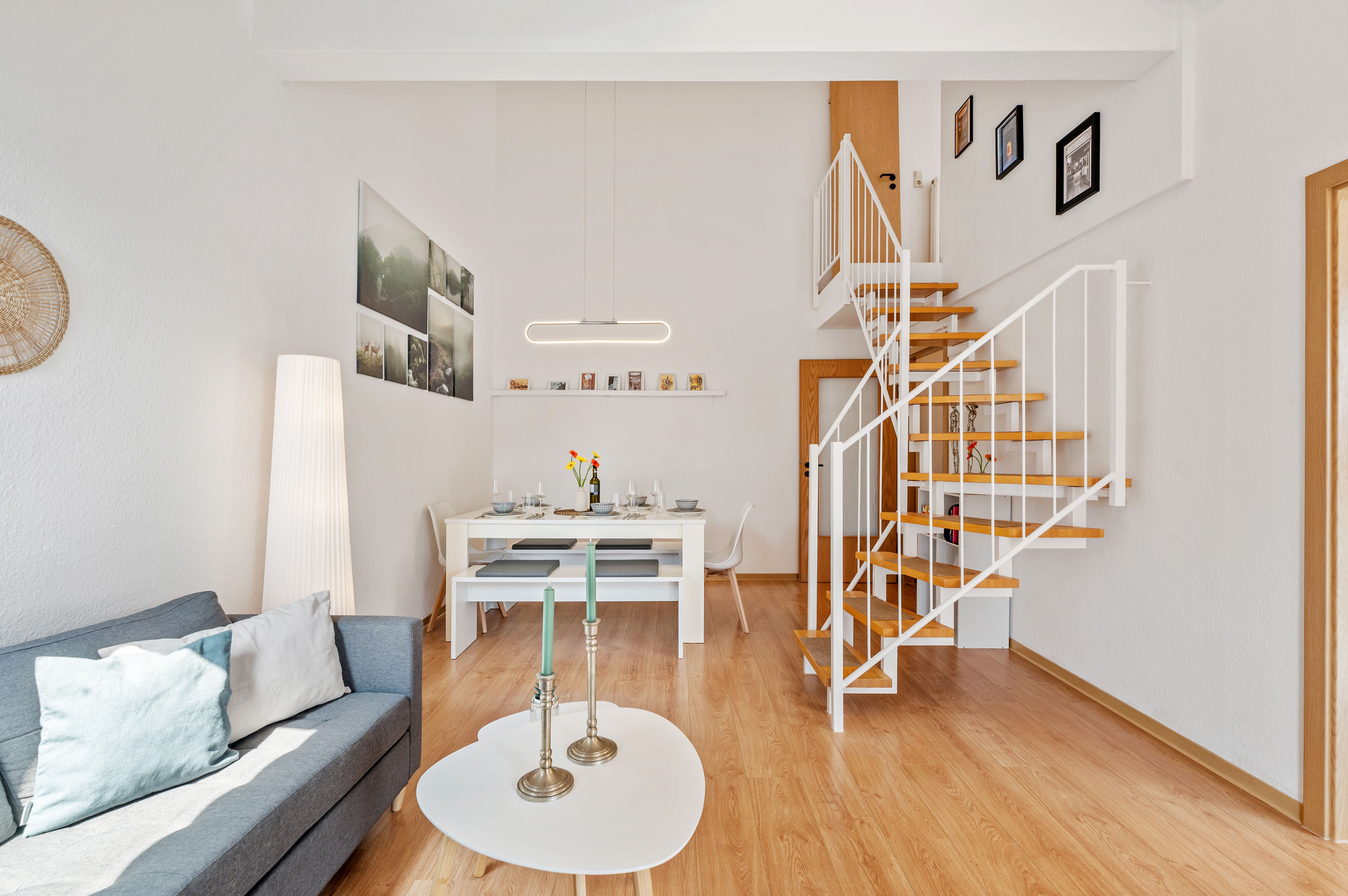 Beautiful And Bright 3 Room Flat In Bad Friefdrichshall - 2