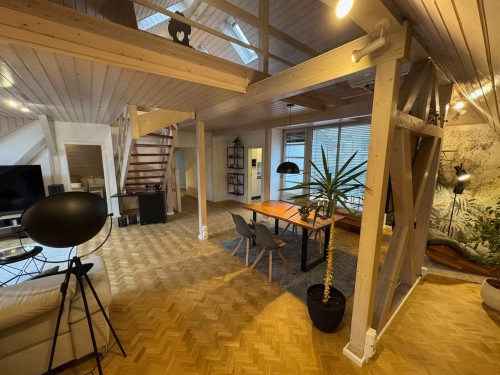 Modern and bright loft-style apartment (Worms) with mezzanine - Gallery - 10