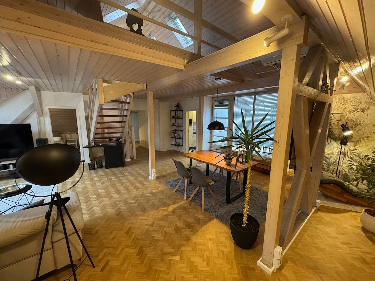 Modern And Bright Loft-Style Apartment (Worms) With Mezzanine - 8