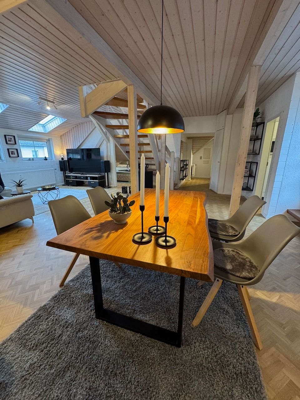 Modern And Bright Loft-Style Apartment (Worms) With Mezzanine - 9