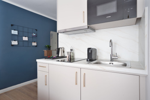 Deluxe Studio with Sofa | kitchen | home2share - Gallery - 23