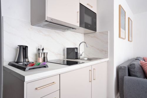 Deluxe Studio with Sofa | kitchen | home2share - Gallery - 22
