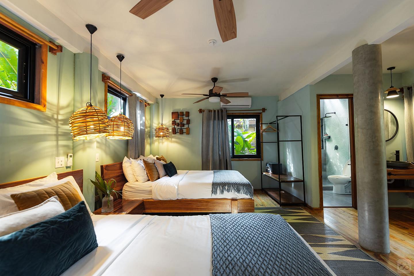 Double Queen Bungalow With AC - 5