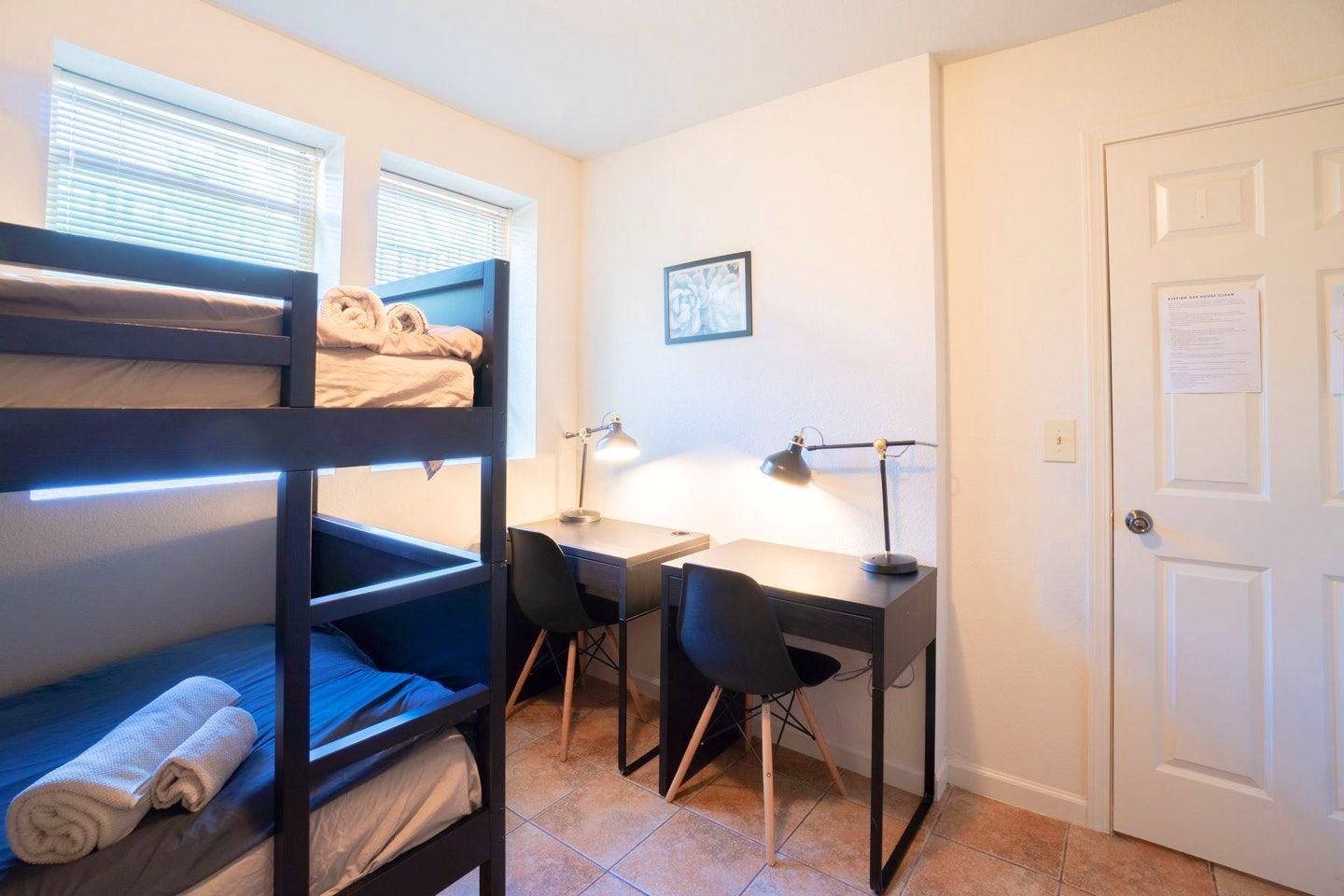  Bed In A 2-Bed Gender Separated Room  -  8 min Walk to Campus | Big & Modern House w/ Coworking  - Gallery -  4