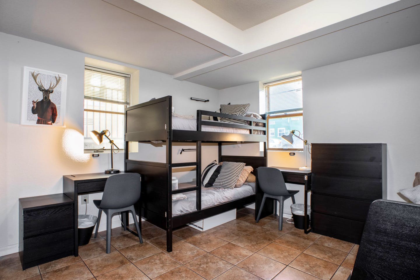  Bed In A 3-Bed Gender Separated Room  -  8 min Walk to Campus | Big & Modern House w/ Coworking  - Gallery -  56