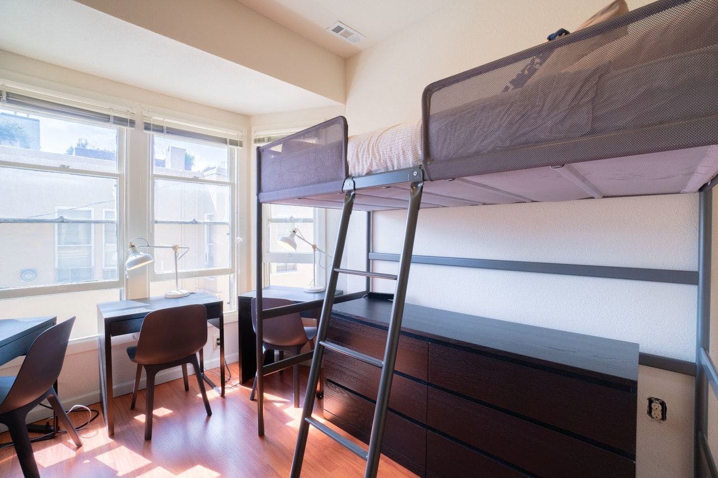  Bed In A 3-Bed Gender Separated Room  -  8 min Walk to Campus | Big & Modern House w/ Coworking  - Gallery -  18