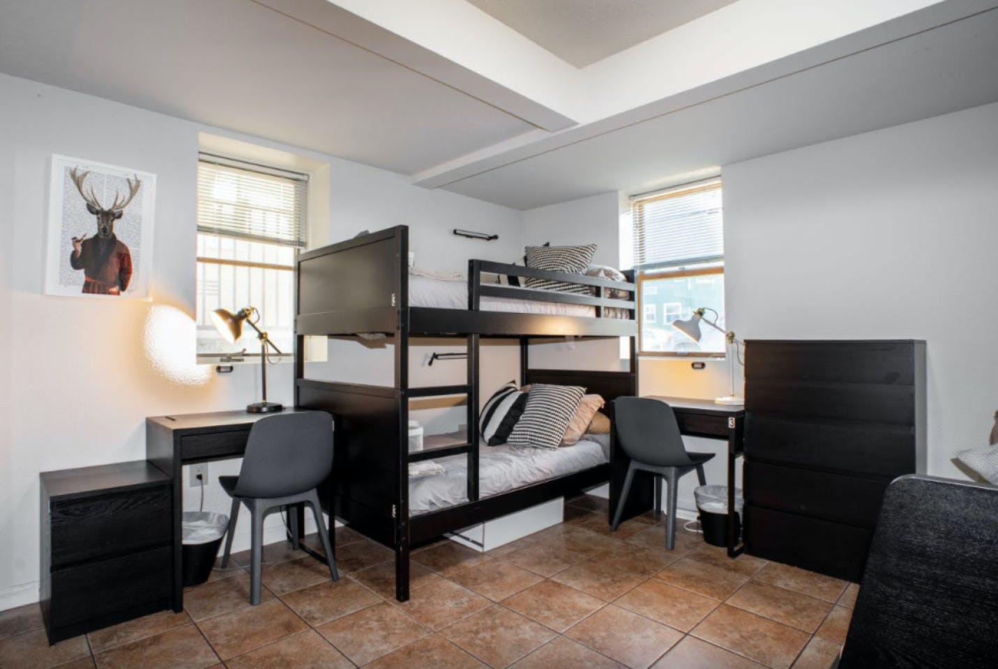  Bed In A 3-Bed Gender Separated Room  -  8 min Walk to Campus | Big & Modern House w/ Coworking  - Gallery -  38