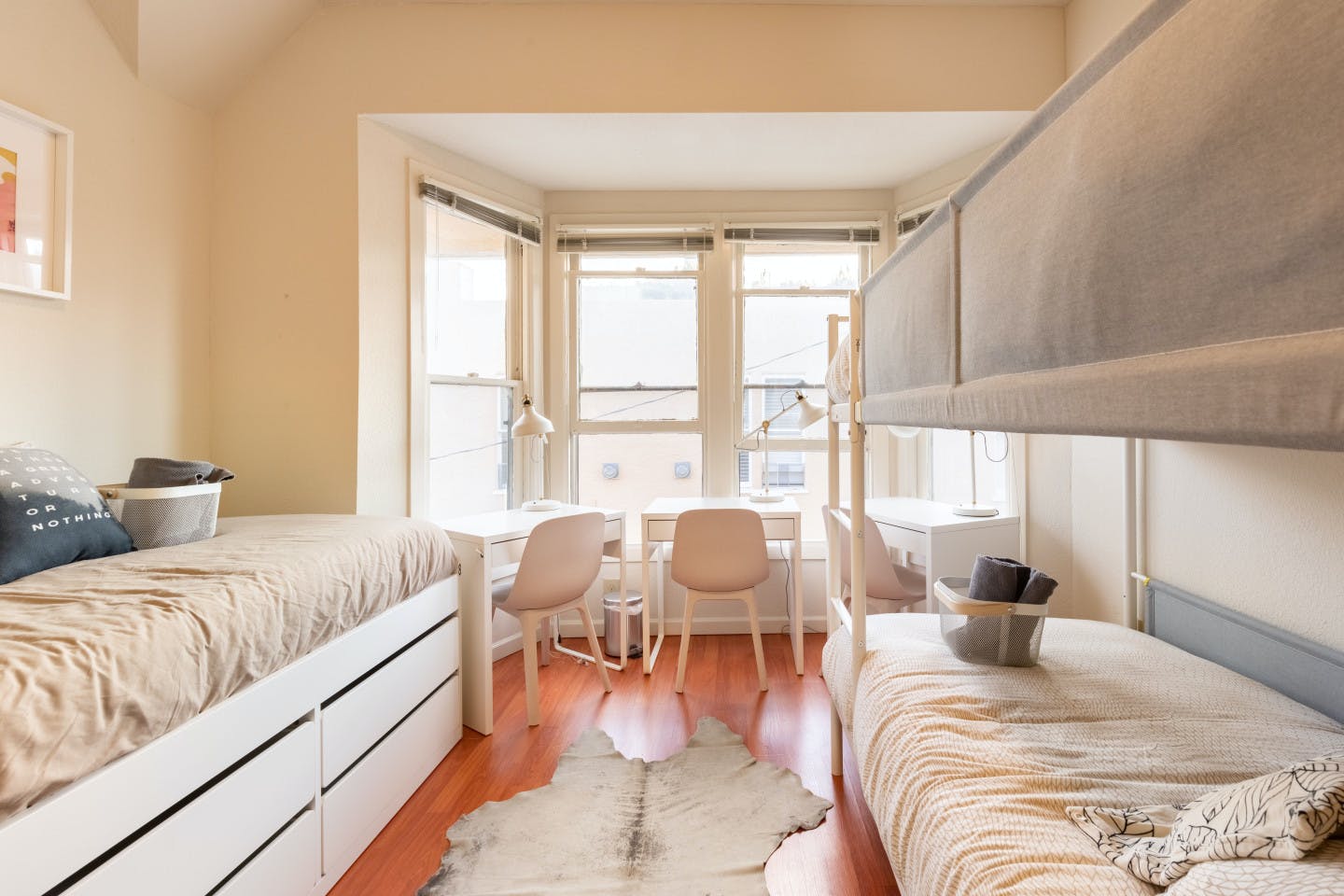  Bed In A 3-Bed Gender Separated Room  -  8 min Walk to Campus | Big & Modern House w/ Coworking  - Gallery -  53