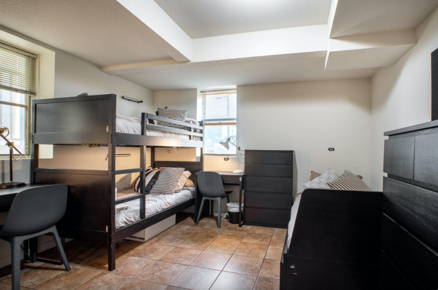 Bed In A 3-Bed Gender Separated Room  -  8 min Walk to Campus | Big & Modern House w/ Coworking  - Gallery -  37