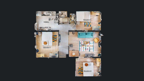 Room in Rue du Docteur Albéric Pont, Lyon for 64 m² with 4 bedrooms - Gallery - 14