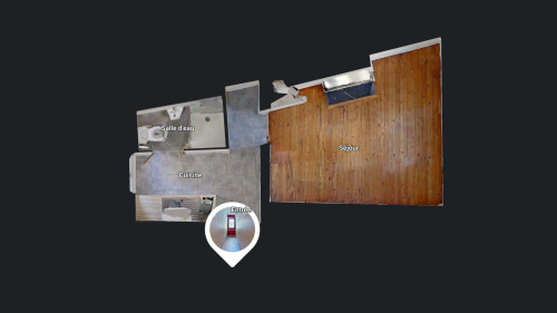 Apartment in Rue Collard, Le Havre for 21 m² with 1 bedroom - Gallery - 8
