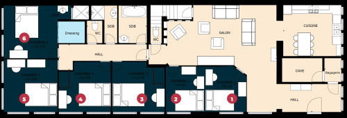 Room in Boulevard Emile Zola, Oullins-Pierre-Bénite for 170 m² with 7 bedrooms - Gallery - 14