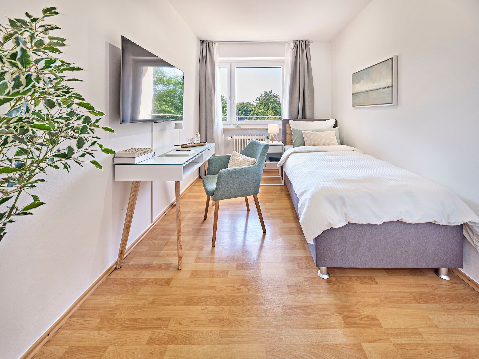 Premium Business Apartment For Professionals And Executives, 93 Sqm, Munich-North - 12