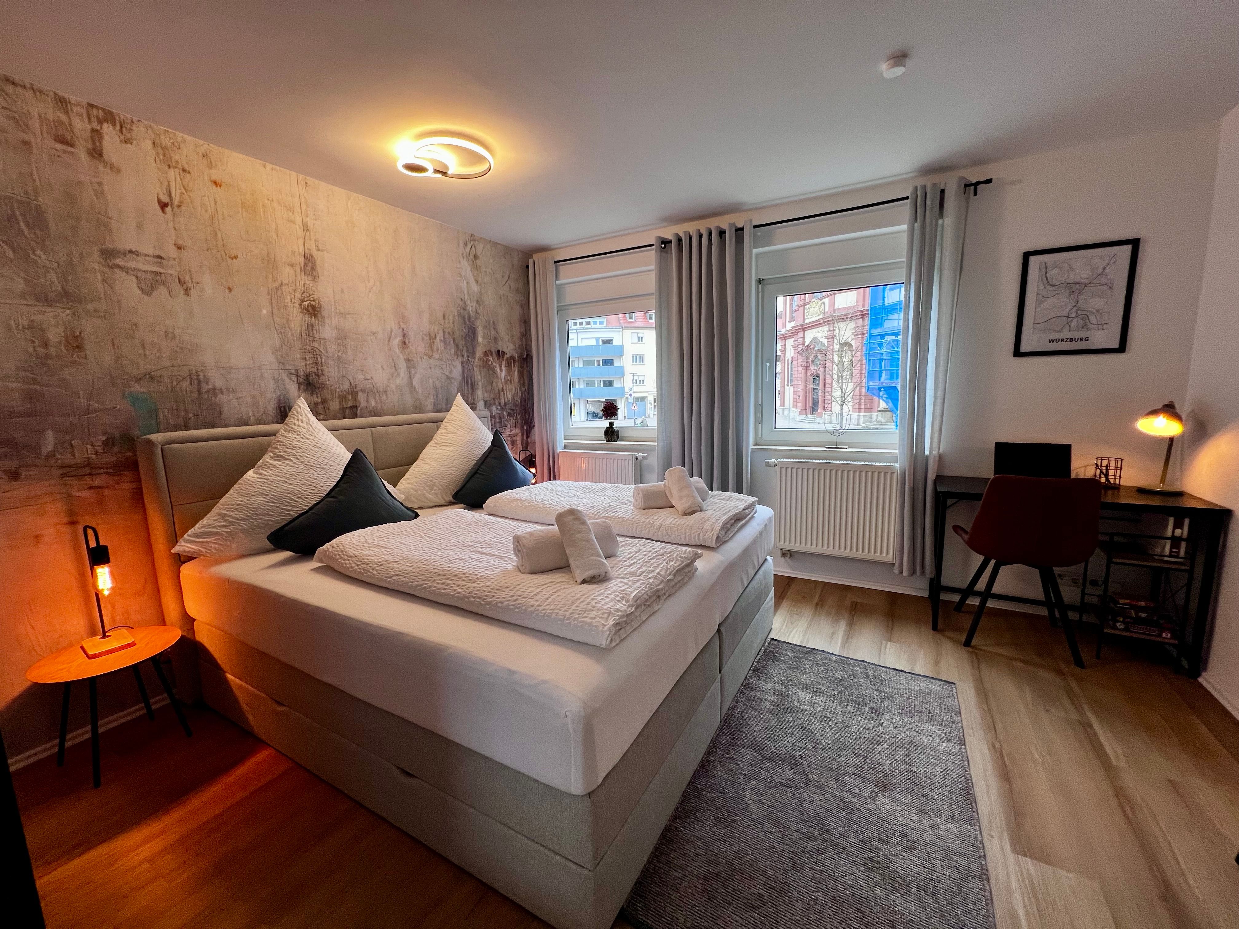Modern, Fully Furnished 55 Sqm Apartment In Würzburg Old Town For Short-Term Rental For 1-4 People - 8