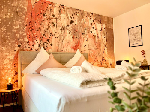Modern, fully furnished 49 sqm apartment in Würzburg Old Town for short-term rental for 1-3 people